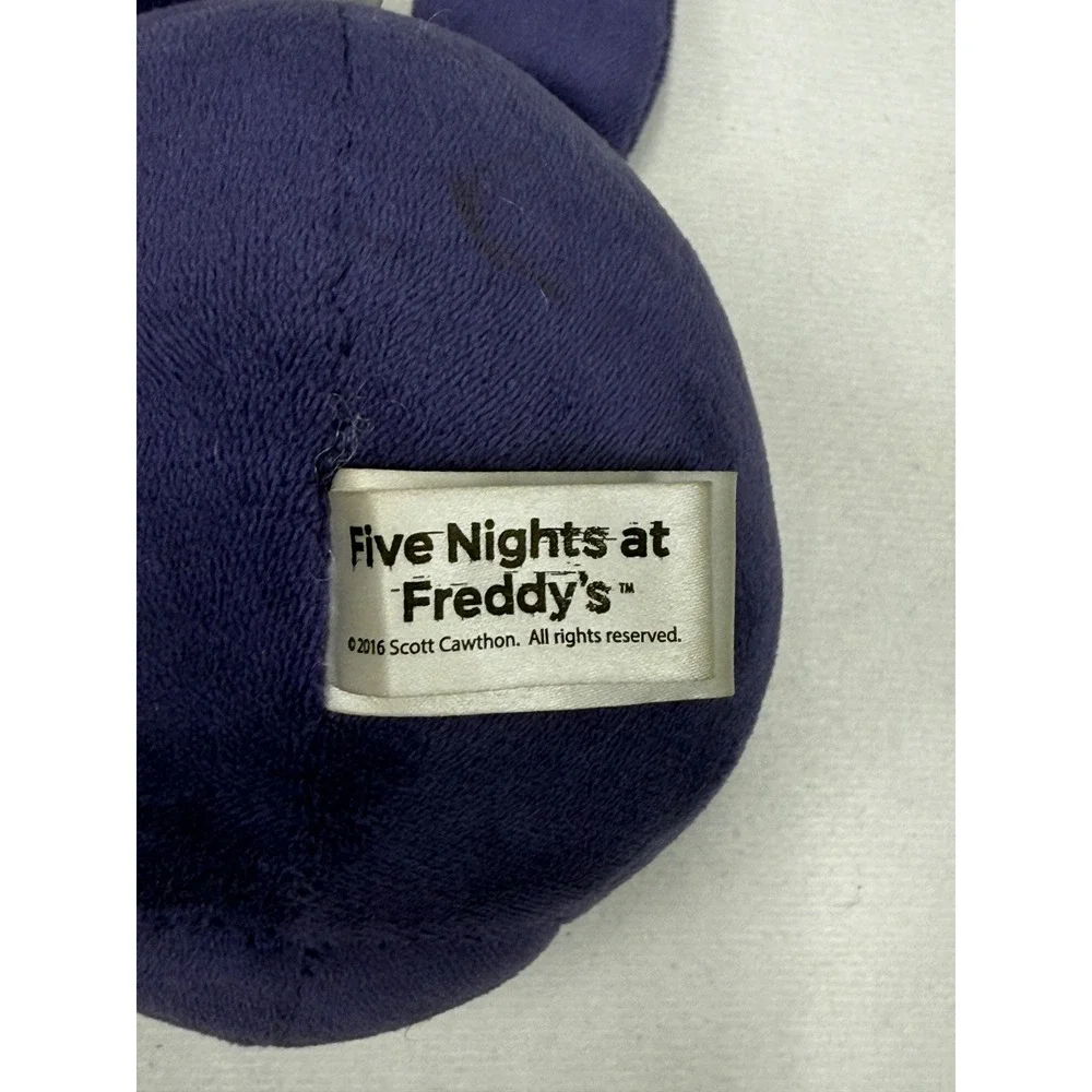 Funko Five Nights‎ at Freddys Bonnie Purple Plush Head 2016 Scott Cawthon 7.5in